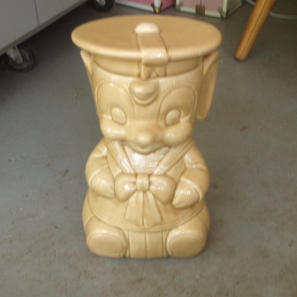Twin Winton cookie jar sailor mouse